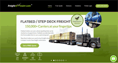 Desktop Screenshot of freightmonster.com